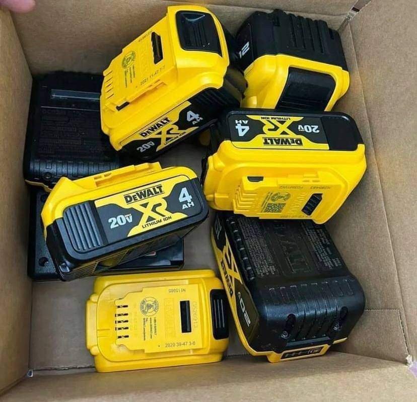 1000009094.jpg DeWalt Brand New Battery's - Image 1
