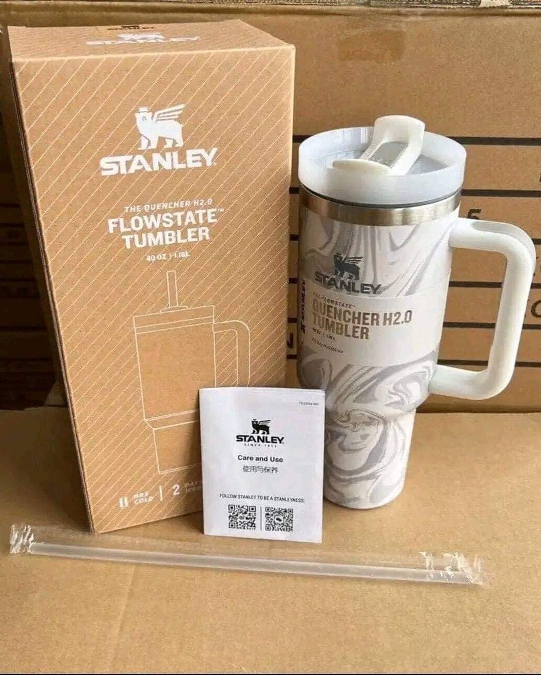1000014531.jpg Stanley Tumbler Insulation Cup & Straw - Image 1