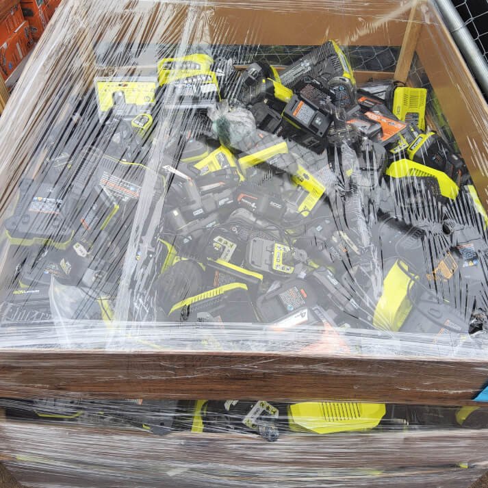 RYOBI & RIDGID Battery Charger Pallets | Wholesale – Liquidation Elite RYOBI and RIDGID battery charger pallets wholesale for resellers