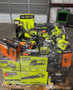 Mixed RIDGID and DEWALT tool pallets wholesale for resellers
